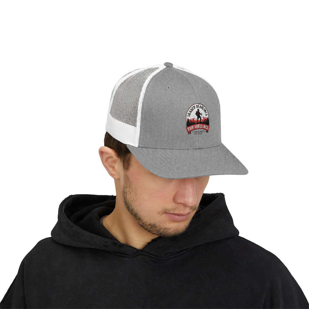 Vintage Outdoor Adventure Snapback Trucker Cap