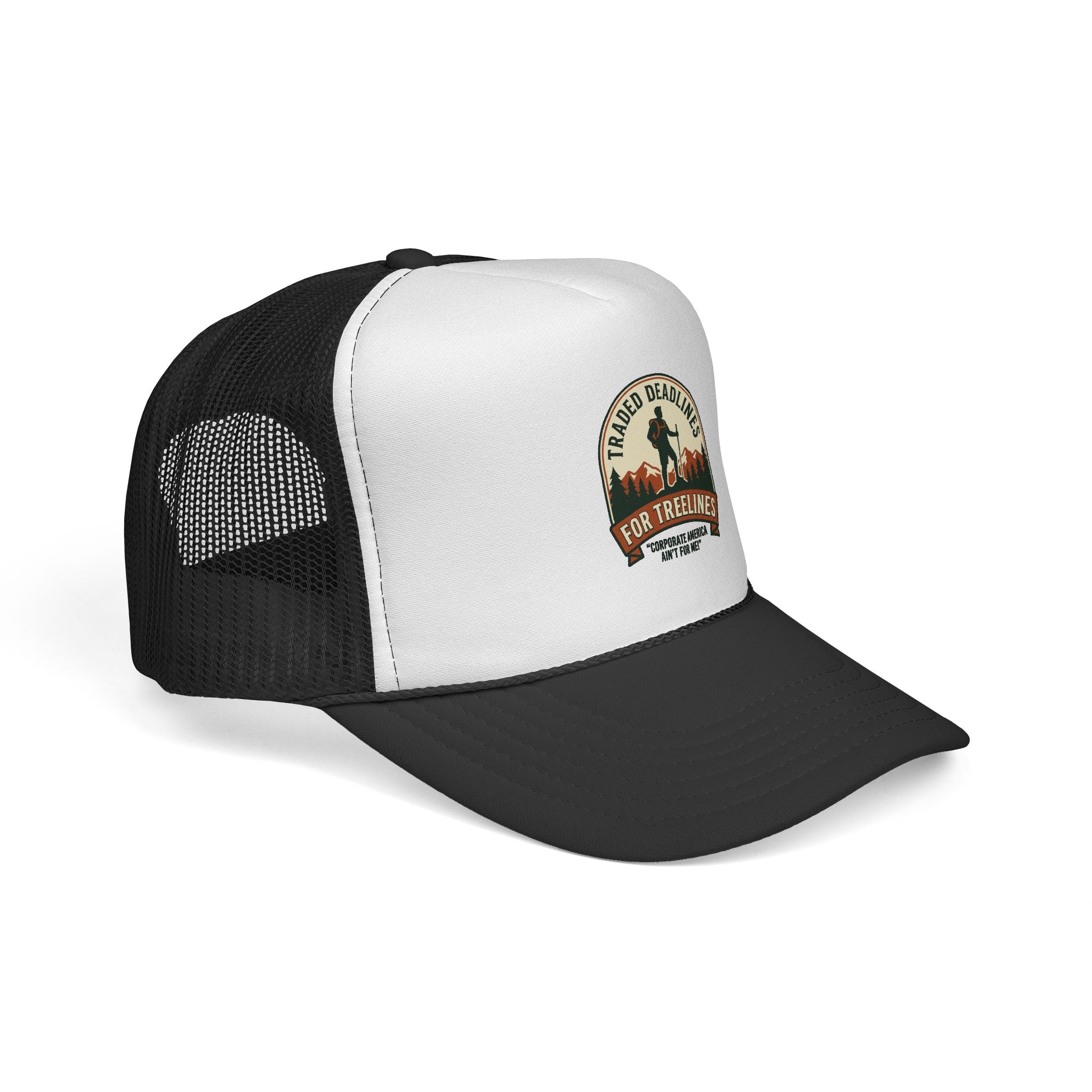 Trucker Cap — 'Trader Deadline For Treelines' Outdoor Hunting Mesh Hat