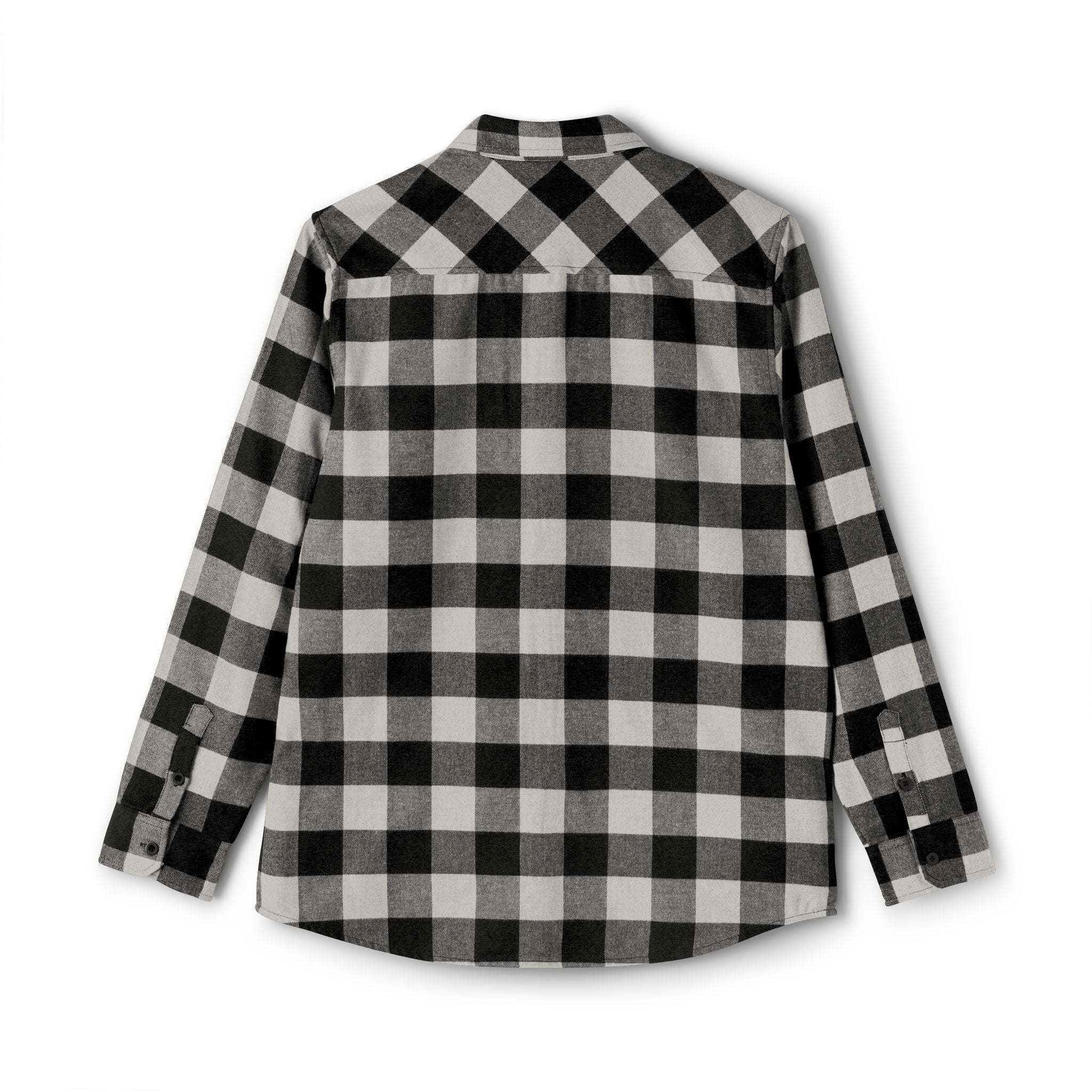 Green Buffalo Plaid Flannel Shirt — Classic Casual Lumberjack Button-Up