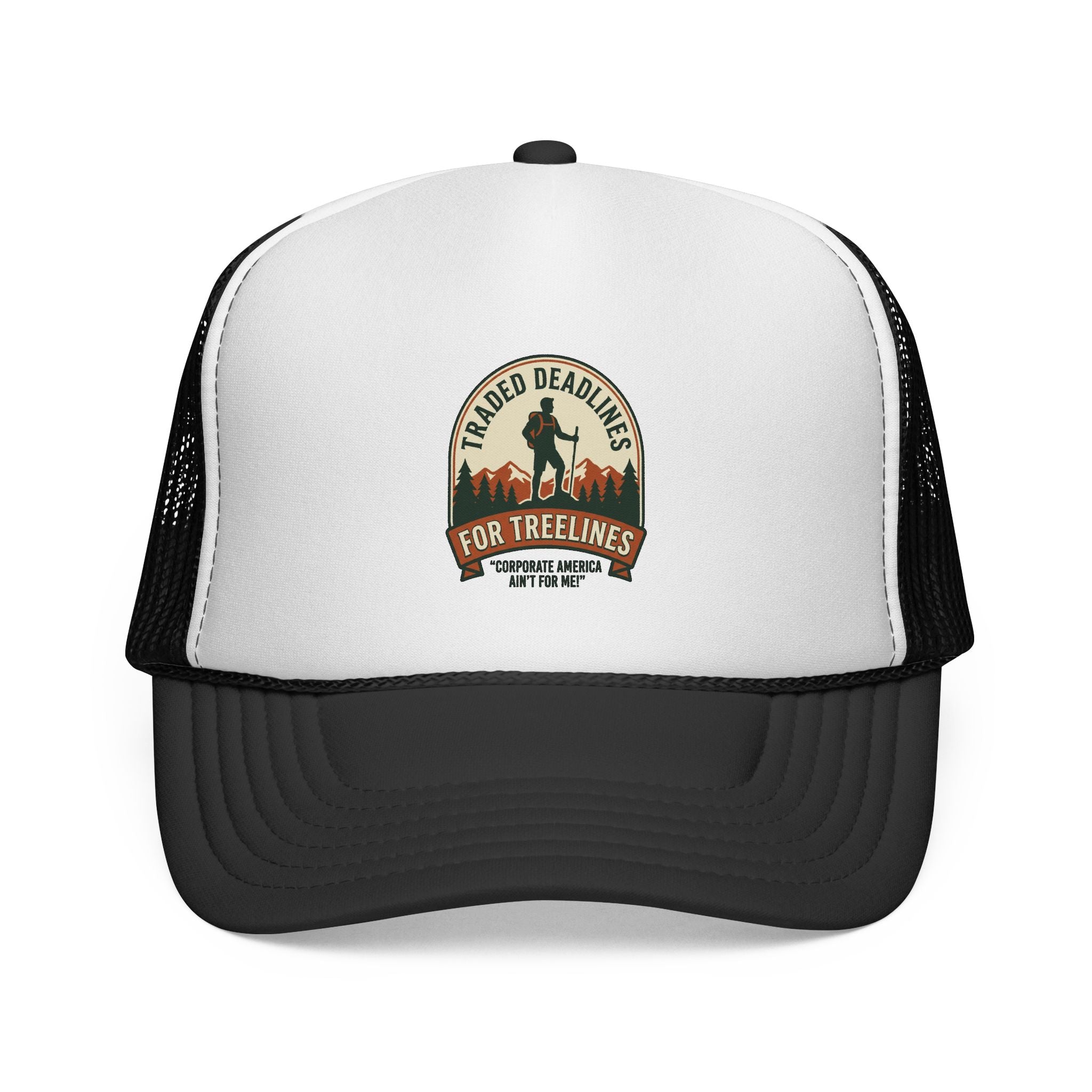 Trucker Cap — 'Trader Deadline For Treelines' Outdoor Hunting Mesh Hat