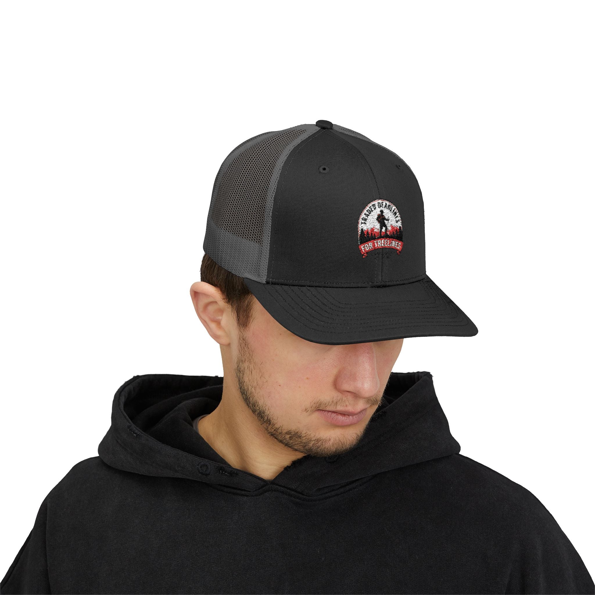Vintage Outdoor Adventure Snapback Trucker Cap