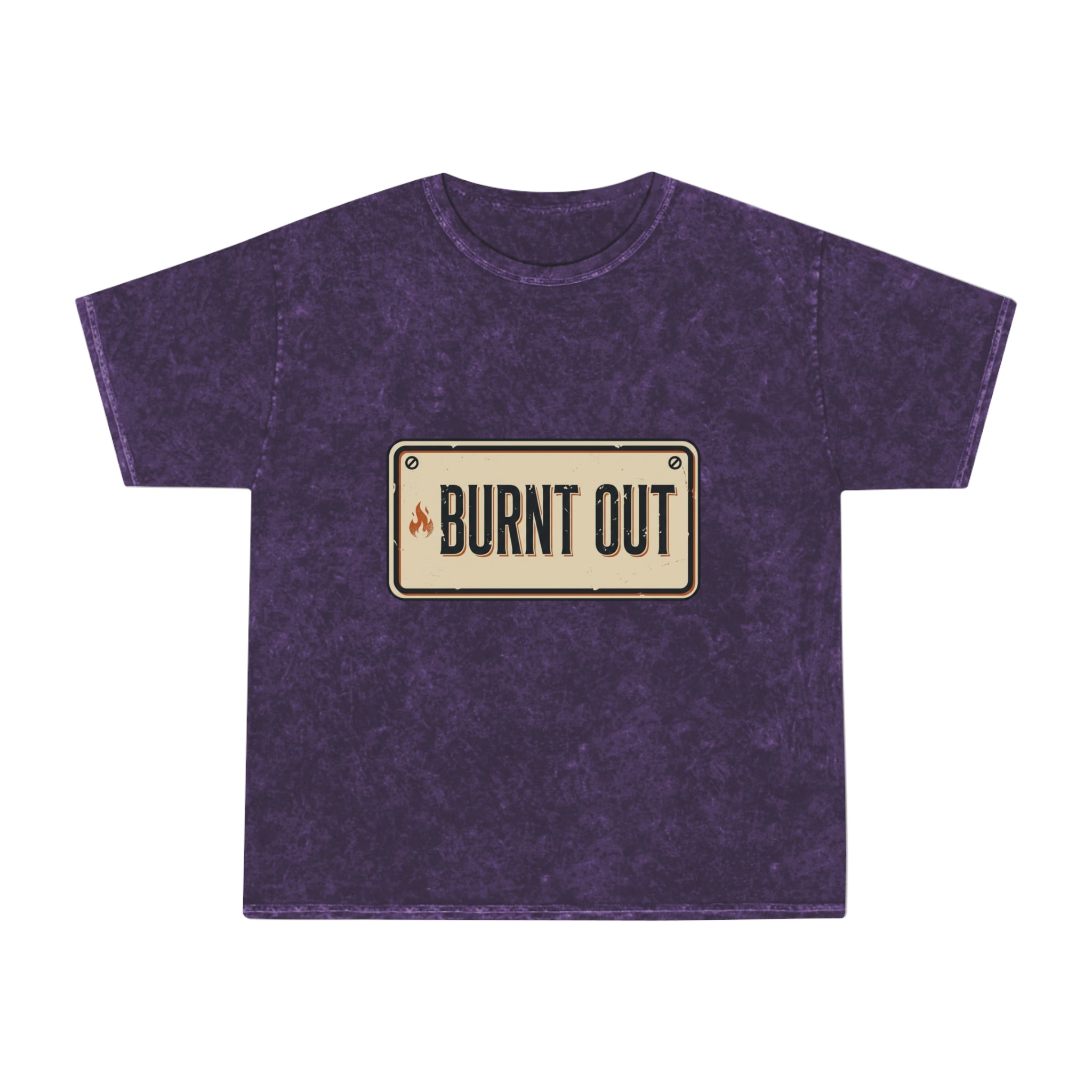 Burnt Out Vintage Mineral-Wash T-Shirt