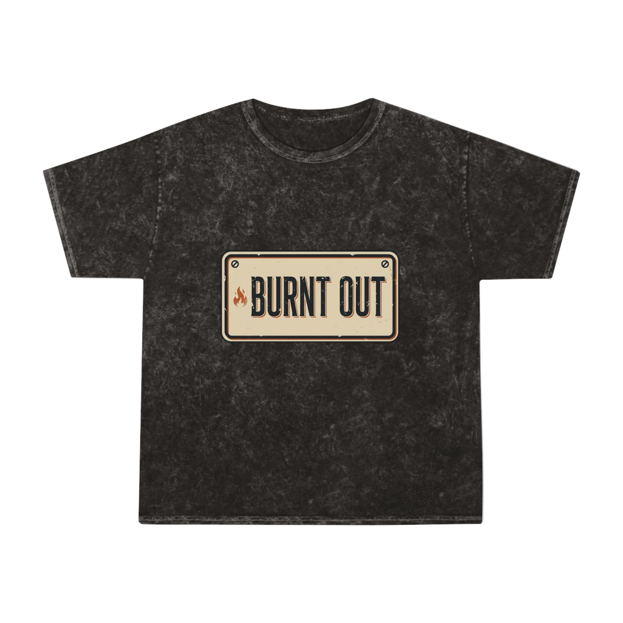 Burnt Out Vintage Mineral-Wash T-Shirt