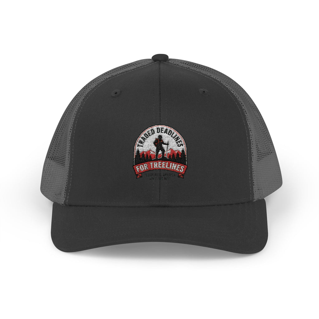 Vintage Outdoor Adventure Snapback Trucker Cap