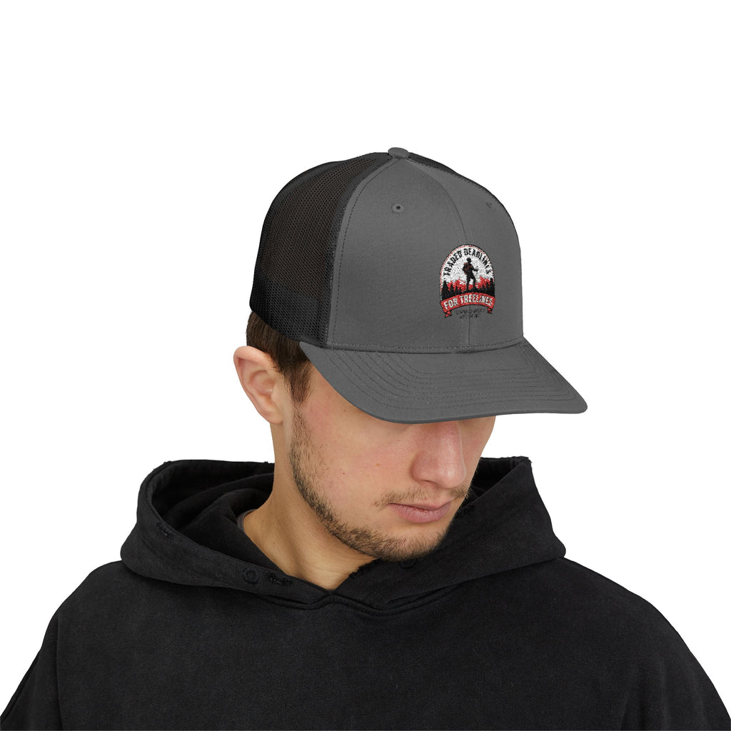 Vintage Outdoor Adventure Snapback Trucker Cap