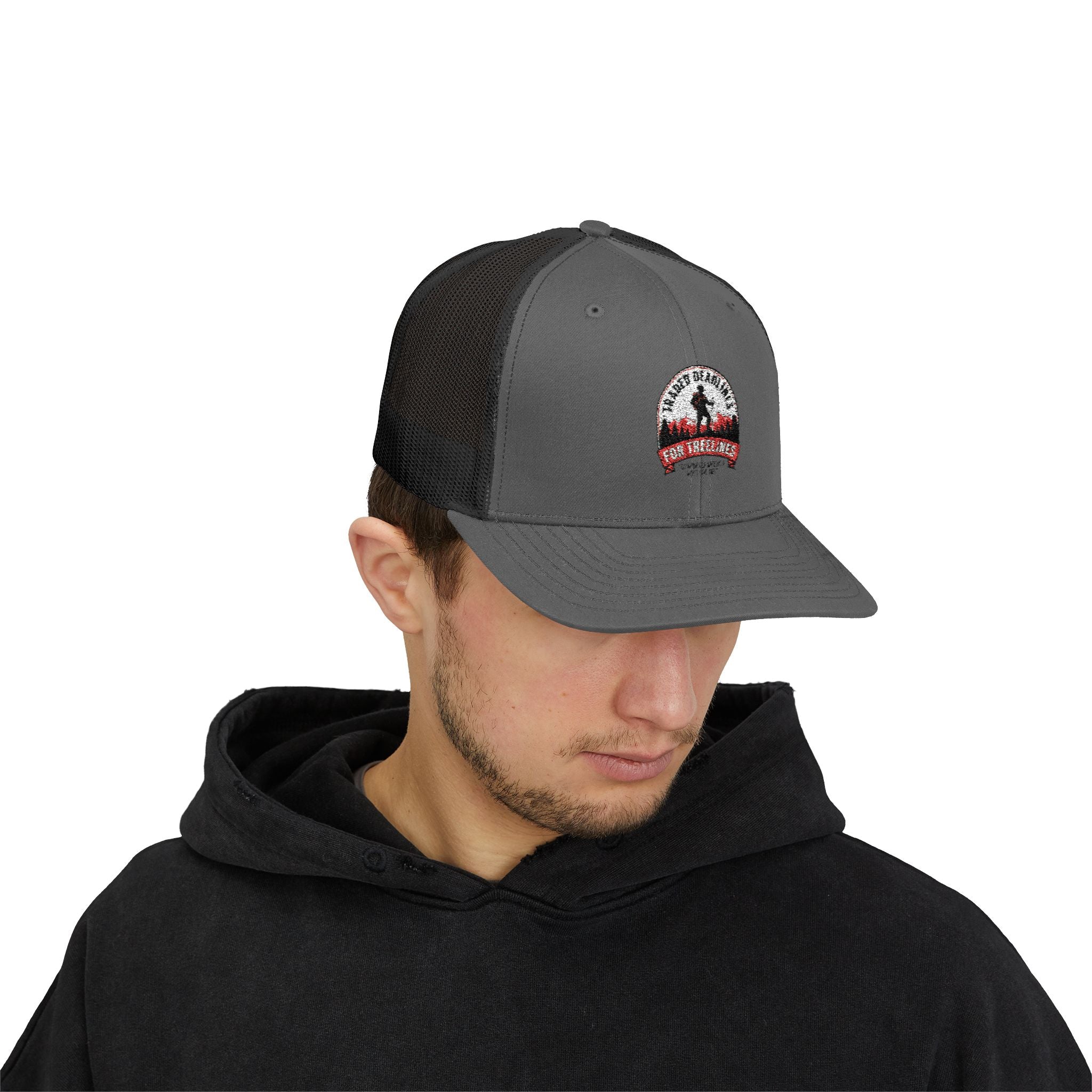 Vintage Outdoor Adventure Snapback Trucker Cap