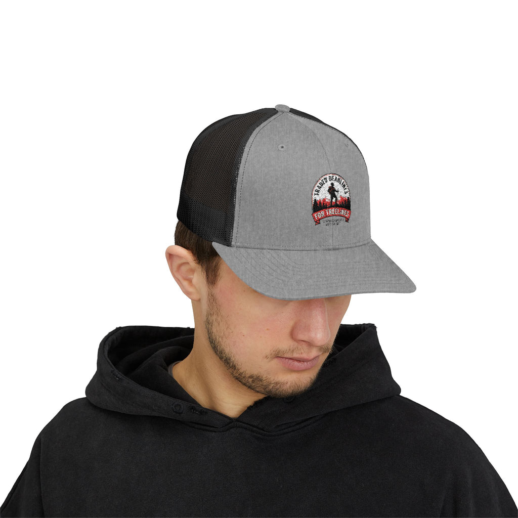 Vintage Outdoor Adventure Snapback Trucker Cap