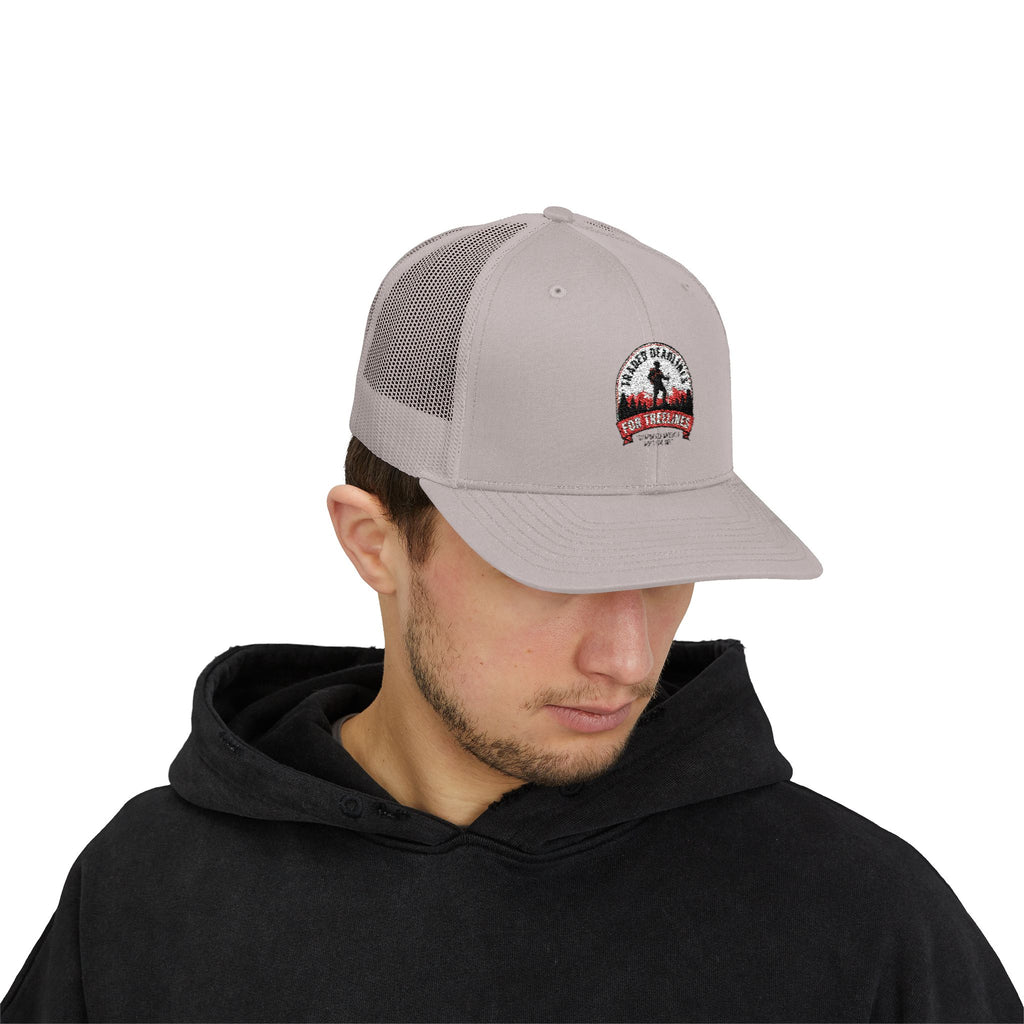 Vintage Outdoor Adventure Snapback Trucker Cap