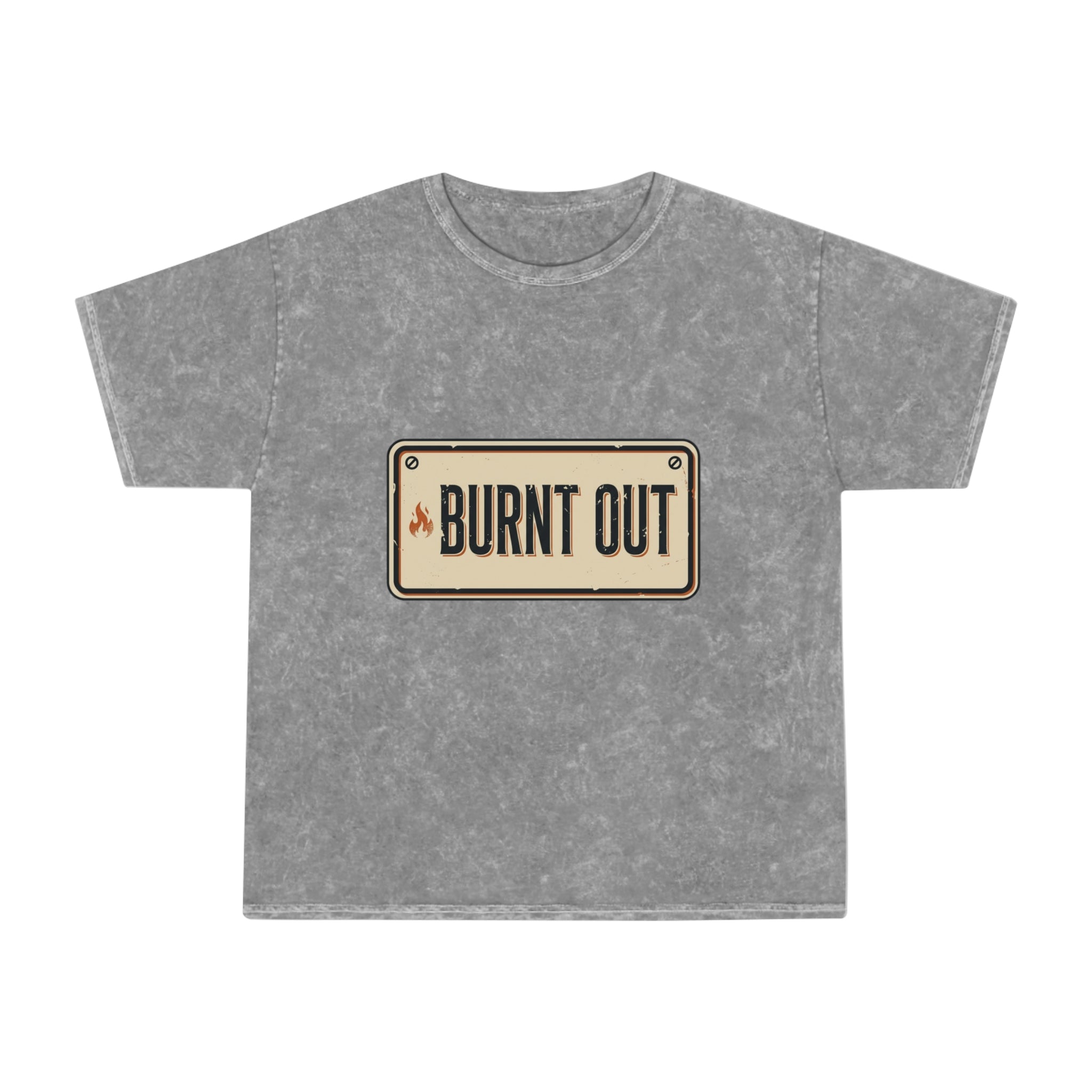 Burnt Out Vintage Mineral-Wash T-Shirt